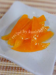 くにしゃんのゆずの甘露煮♪-レシピのメイン写真