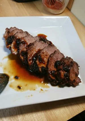 簡単☆豚もも赤身でチャーシュー風豚煮-レシピのメイン写真