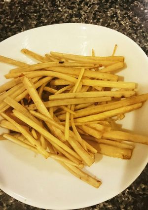 ごぼうのペペロンチーノ-レシピのメイン写真