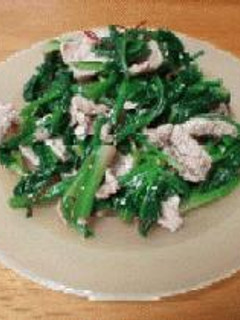 ほうれん草と豚肉のヘルシー和え-レシピのメイン写真