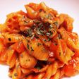 フライパンで*トマトショートパスタ