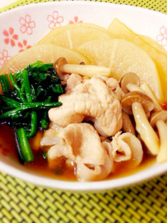 ノンメタポークと大根の煮物-レシピのメイン写真