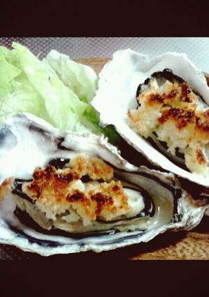 牡蠣のパン粉焼き-レシピのメイン写真