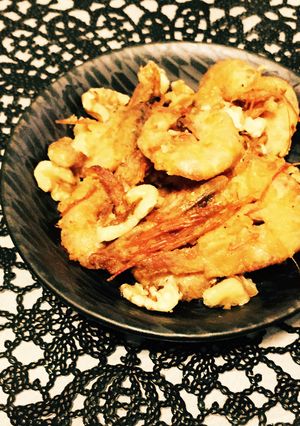 芝海老の塩レモンガーリック焼き-レシピのメイン写真