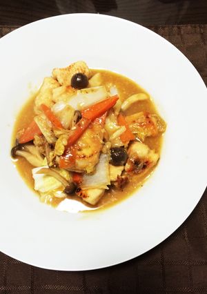 簡単♪鶏胸肉と白菜の味噌炒め★-レシピのメイン写真