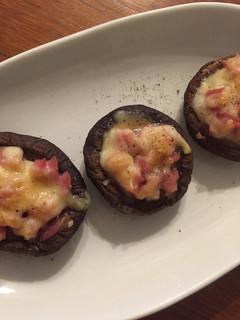と〜っても簡単おつまみ椎茸のチーズ焼き-レシピのメイン写真