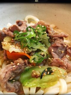 ☆簡単!ズボラ野菜炒めうどん☆-レシピのメイン写真