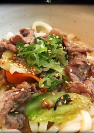 ☆簡単！ズボラ野菜炒めうどん☆-レシピのメイン写真