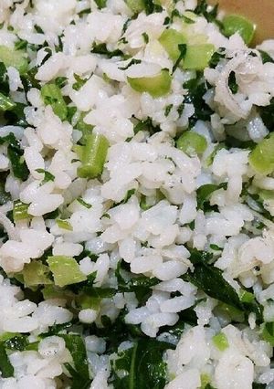 ♪超簡単！大根の葉で菜飯！まぜごはん♪-レシピのメイン写真