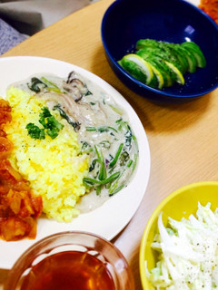 牡蠣とほうれん草のクリームシチュー*-レシピのメイン写真