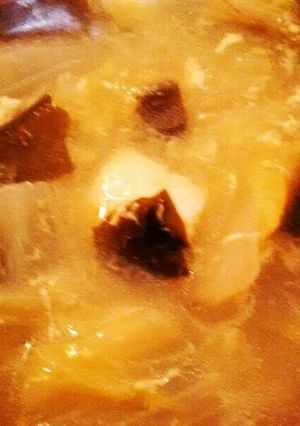 白菜・わかめ・豆腐のかきたま汁♪-レシピのメイン写真