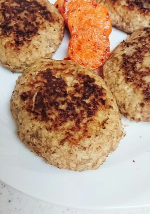 卵なし♪簡単ハンバーグ♪《幼児食》-レシピのメイン写真