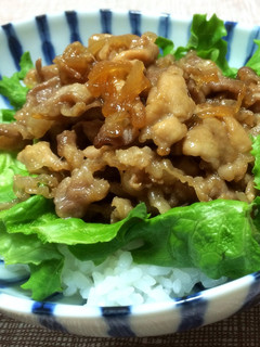 *こってり美味しい♪豚丼*-レシピのメイン写真