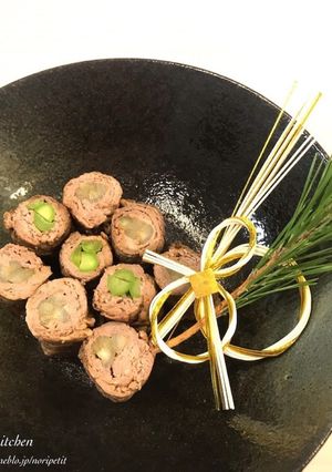 簡単♡おせち♡牛肉の八幡巻き-レシピのメイン写真