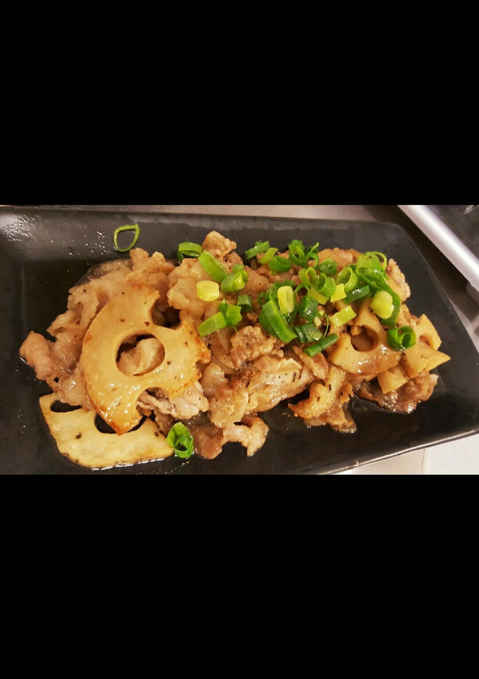 豚肉と蓮根炒め-レシピのメイン写真