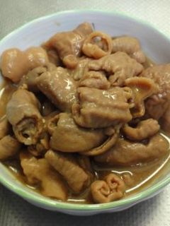 豚ホルモンのやわらか味噌煮込み-レシピのメイン写真