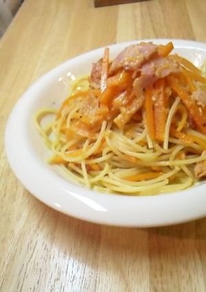 にんじんとレモンのスパゲッティ-レシピのメイン写真