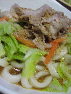 つゆが旨い!冷しゃぶうどん。-レシピのメイン写真