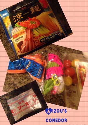 インスタント涼麺で焼きそば-レシピのメイン写真