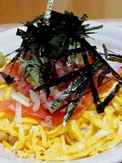 簡単♪ねぎとろ海鮮丼-レシピのメイン写真
