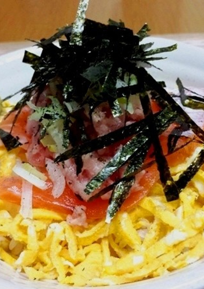 簡単♪ねぎとろ海鮮丼-レシピのメイン写真