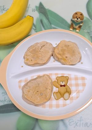 💖ばあば考案♬バナナと米粉のパンケーキ💖-レシピのメイン写真
