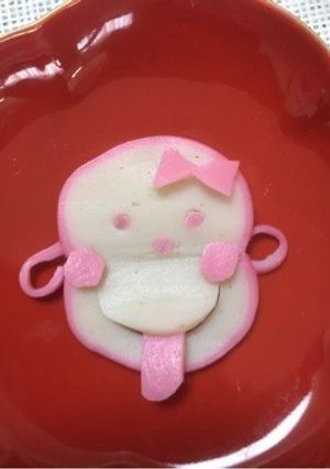 猿のかまぼこ #干支かまぼこ-レシピのメイン写真