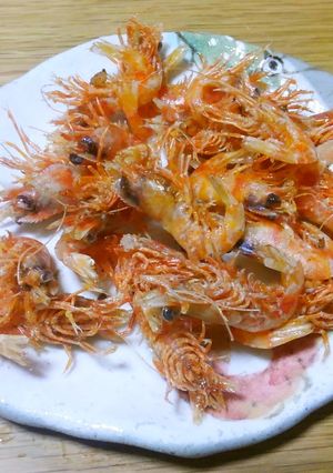 キントキエビ（ホッコクエビ）の素揚げ-レシピのメイン写真