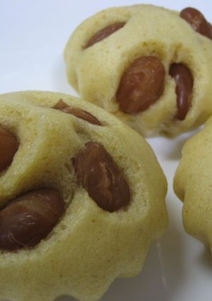 煮豆のきなこ蒸しパン-レシピのメイン写真