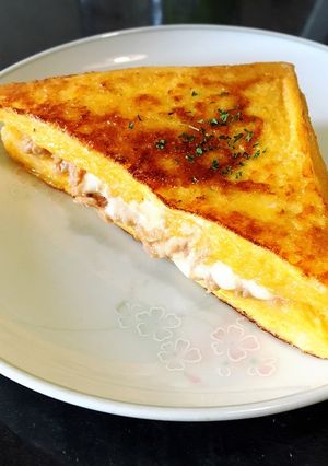 ツナのフレンチトースト-レシピのメイン写真