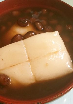 お汁粉☆豆はヘルシー♪小豆定番メニュー-レシピのメイン写真