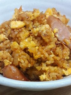 焦がしケチャップソースのケチャップライス-レシピのメイン写真