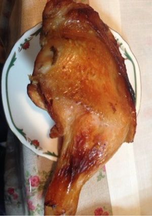 美味しい簡単骨付きモモ焼き-レシピのメイン写真