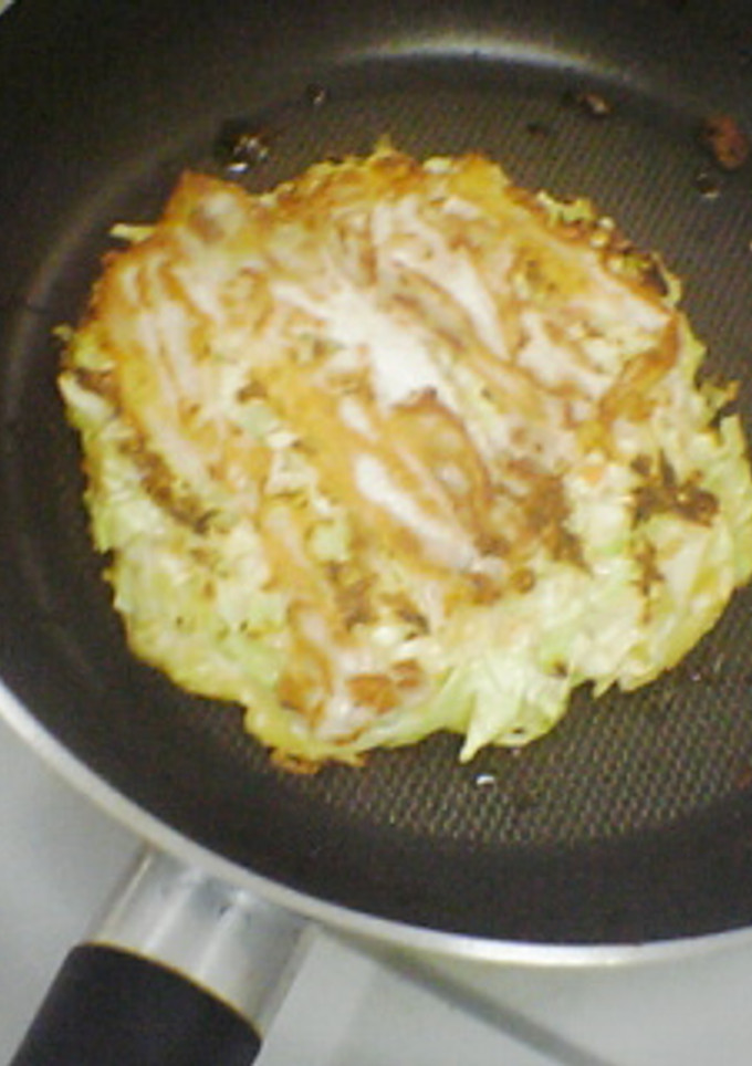 簡単★残り物でお好み焼き風卵焼き-レシピのメイン写真