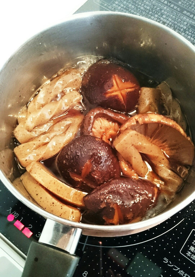 (お正月料理)こんにゃくと椎茸の煮物-レシピのメイン写真