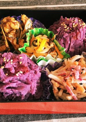 簡単ヘルシー紫芋きんとん-レシピのメイン写真