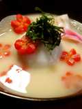 大福餅で代用〜香川風〜あん餅雑煮