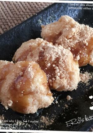 ふわとろ食感♡ダイエットおからもち-レシピのメイン写真