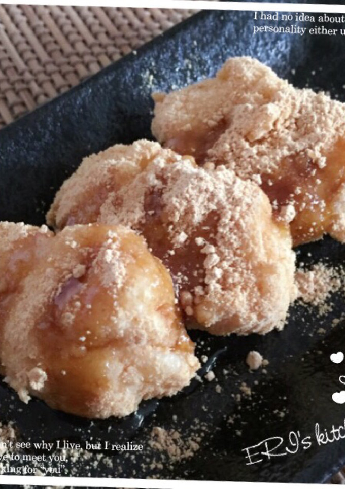 ふわとろ食感♡ダイエットおからもち-レシピのメイン写真