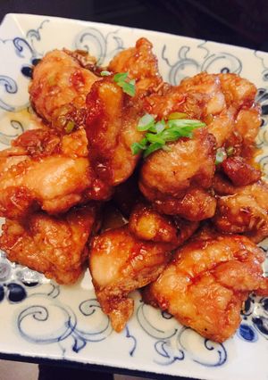 チキンの甘酢揚げ　さっぱりカリッとろ-レシピのメイン写真