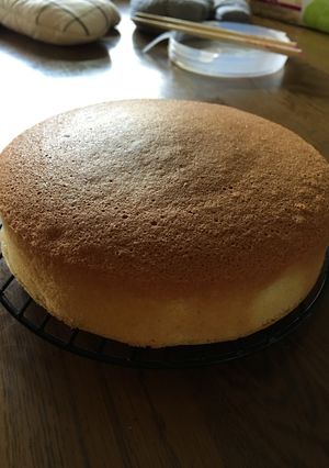 ふわふわ5号スポンジケーキ♡-レシピのメイン写真