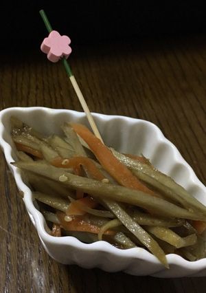 きんぴらごぼう-レシピのメイン写真