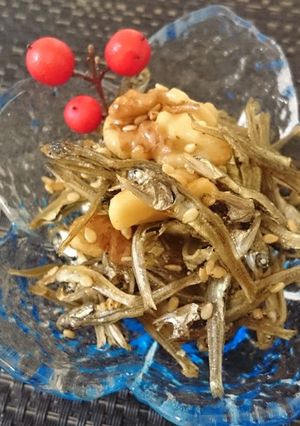 ☆お節☆くるみ田作り-レシピのメイン写真