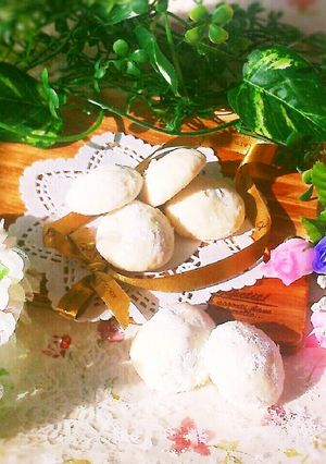 バレンタインに♡ココナッツスノーボール-レシピのメイン写真