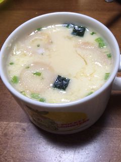 松茸のお吸い物で簡単茶碗蒸し-レシピのメイン写真