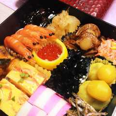 รูปของ お節料理(^○^)栗きんとん