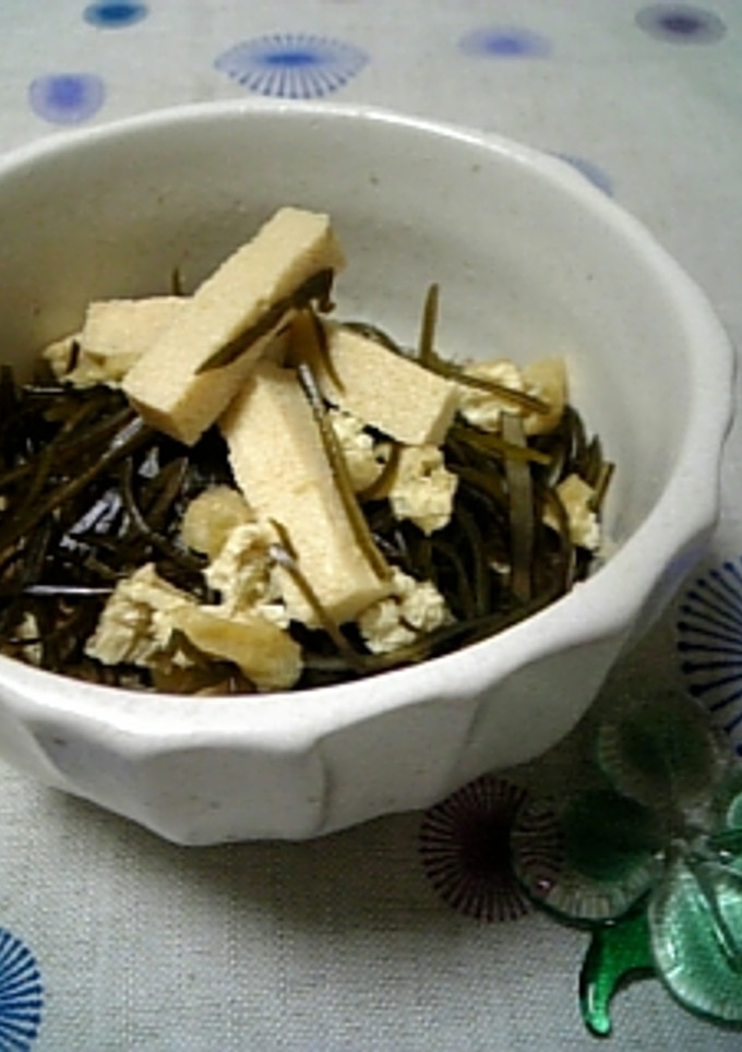 切りこぶと油揚げの炊いたん（n‘∀‘)-レシピのメイン写真