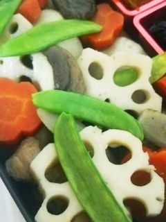鶏肉いり♡おせちのお煮しめ-レシピのメイン写真