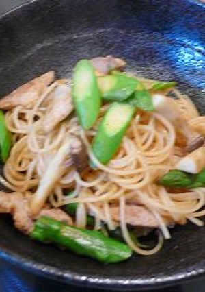 ビーフンと豚肉のオイスターソース炒め-レシピのメイン写真