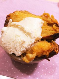 焼き芋アイス-レシピのメイン写真